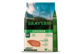 Bravery Chicken Adult Large/Medium сухой корм для собак средних и крупных пород с курицей 12 кг