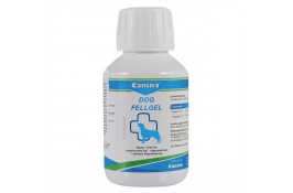 Canina Dog Fell Gel витамины для собак мелких пород для шерсти и здоровой кожи 100 мл