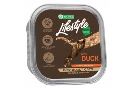 Nature's Protection Lifestyle Sensitive Digestion with Duck влажный корм для кошек с уткой 85 г*12шт