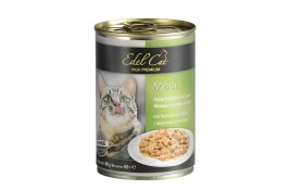Edel Cat Шматочки з індичкою та печінкою в соусі для котів 400g