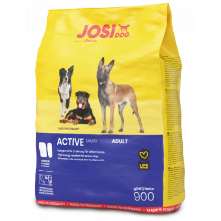 Josera JosiDog Active безглютеновый сухой корм для активных собак 0,9 кг