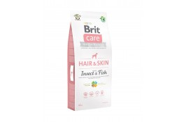 Brit Care Dog Insect Fish сухий корм для собак з комахами та рибою для шкіри та шерсті 12кг