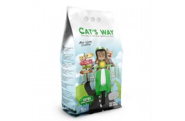 CAT'S WAY бентонитовый наполнитель для кошек с ароматом алоэ вера 5 л