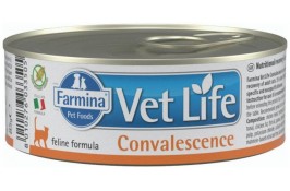Farmina Vet Life Convalescence вологий корм для кішок при лікуванні шлунково-кишкового тракту після хірургічних втручань 85 г