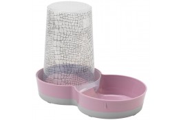 MODERNA TASTY WILDLIFE Автокормушка/Автопоилка для собак (розовая) 3,75 л