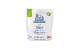 Brit Care Dog Sustainable Adult Large Breed корм для собак крупных пород с курицей и насекомыми 1 кг