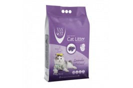 VanCat Lavender бентонитовый наполнитель для котов с ароматом лаванды 10 кг