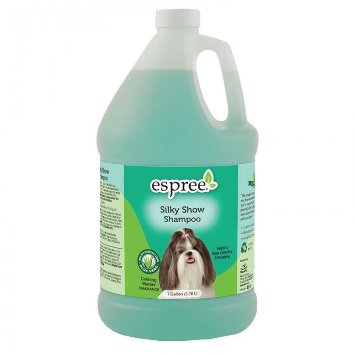 Еspree Silky Show шампунь с протеинами шелка для собак 3,79 л