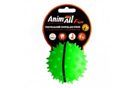 AnimAll Fun іграшка для собак "М'яч-каштан" (зелена) 7 см​