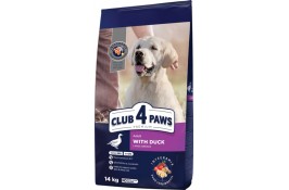 Club 4 Paws Premium Adult Large Breeds Duck сухой корм для собак крупных пород с уткой 14 кг