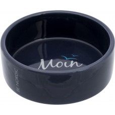 Trixie BE NORDIC керамическая миска для котов и собак темно-синяя 0,3 л/12 см