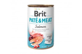 Brit Paté and Meat Dog з лососем 400 g 
