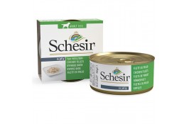 Schesir Chicken Fillets влажный корм для взрослых собак с курицей в желе 150 г