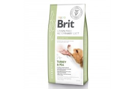Brit GF VetDiets Dog Diabetes сухой корм для собак c сахарным диабетом с индейкой и горохом 12 kg