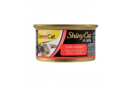 GimCat Shiny Cat тунец и лосось 70g