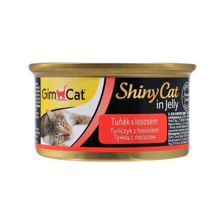 GimCat Shiny Cat тунець і лосось 70g
