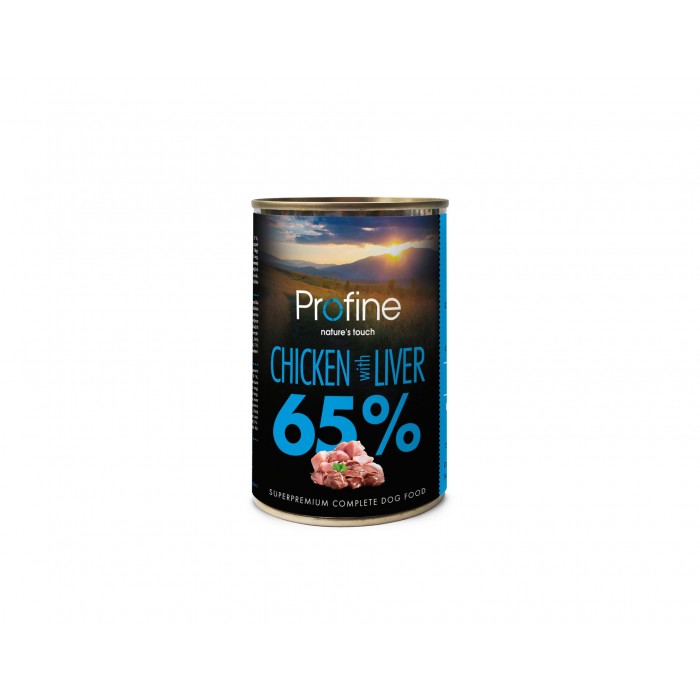 Profine Dog вологий корм для всіх порід із курятиною та курячою печінкою 400 г