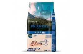 Bravery Herring Mini Adult сухой корм для собак малых пород с селедкой 7 кг