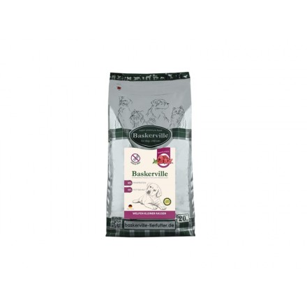 Baskerville Grain Free Dog Puppy Small Breed сухий корм для цуценят малих порід з яловичиною та птицею 20 кг