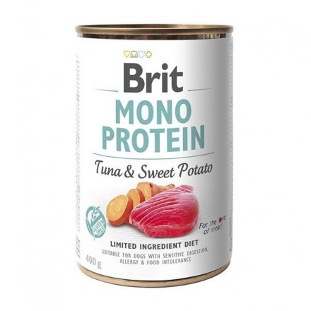 Brit Mono Protein Dog з тунцем та бататом 400 g