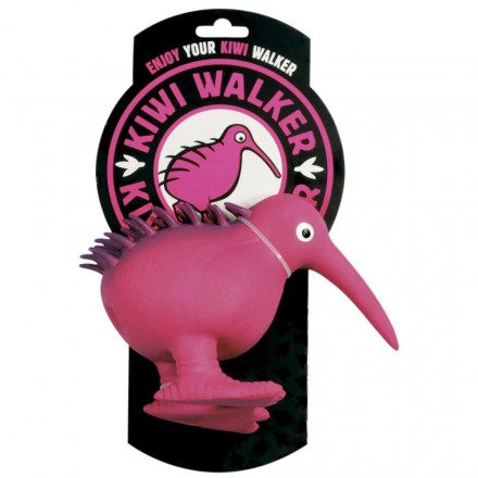 Kiwi Walker игрушка для собак птица киви розовый 8,5 см