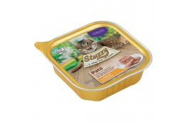 Stuzzy Cat Sterilized паштет для стерилизованных котов с курицей 100г*32шт