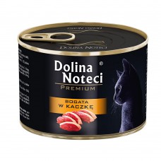 Dolina Noteci Premium влажный корм с уткой для кошек 185 г