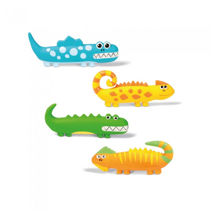 Croci Сoco игрушка для собак "Крокодил" с пищалкой 10-15 см