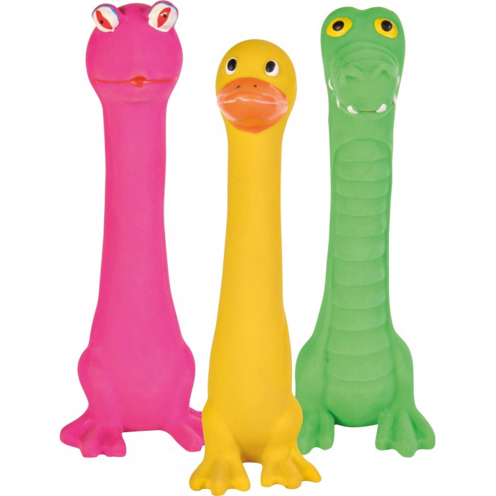 Trixie Longies игрушки для собак с пищалкой набор 18 см (3 шт.)