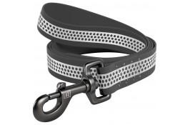 Collar WAUDOG Waterproof светоотражающий поводок для собак (серый) L-XXL 1,22 м