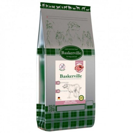Baskerville Grain Free Dog Adult Beef сухой корм для собак всех пород с говядиной 7,5 кг
