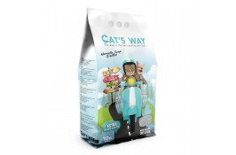 CAT'S WAY бентонитовый наполнитель для кошек с ароматом марсельского мыла 10 л