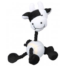 Trixie игрушка для собак веревочная с теннисным мячом 16 см