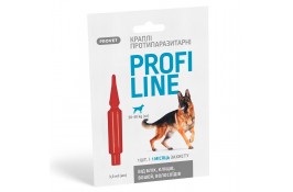 Provet Profiline противопаразитарные капли для собак крупных пород (1 пипетка - 3 мл)