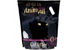 AnimAll Premium "Кристали аметиста" силікагелевий наповнювач для котів з квітковим ароматом 7,6 л