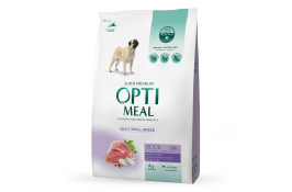 Optimeal Dog Adult Small сухой корм для собак малых пород с уткой 4 кг