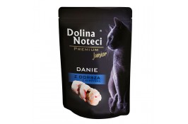 Dolina Noteci Danie влажный корм с треской и сардиной для котят 85 г