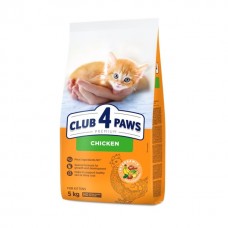 Club 4 Paws Premium Kitten Chicken сухой корм для котят с курицей 5 кг