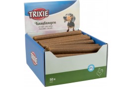 Trixie лакомство для собак палочка жевательная с курицей коробка 17см 50шт