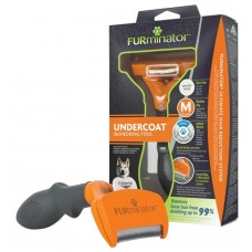 FURminator Short Hair фурминатор для собак средних пород с короткой шерстью размер M
