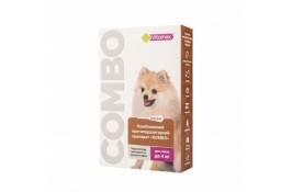 Vitomax Combo краплі від екто- та ендо-паразитів для собак до 4 кг, 0,4 мл