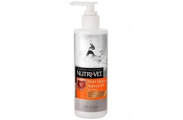 Nutri-Vet Wild Alaskan Salmon Oil масло лосося для кожи и шерсти собак 192 мл