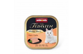 Animonda Vom Feinsten Adult Turkey + Salmon вологий корм з індичкою та лососем для котів 100 г
