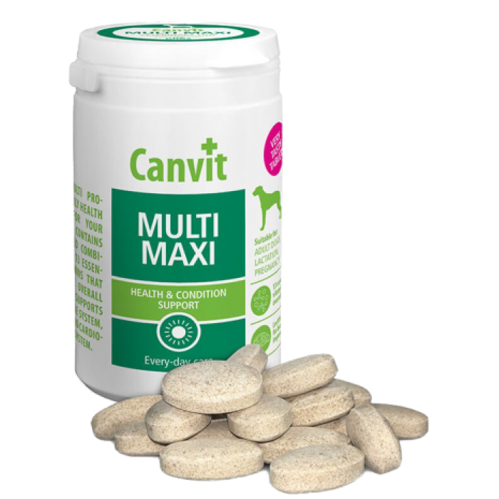 Canvit Multi Maxi комплекс вітамінів для собак великих порід 230 гр