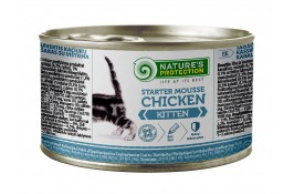 Nature's Protection Kitten Starter Mousse Chicken мус з куркою для кошенят від 3 до 12 місяців 200 г* 6шт.