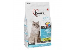 1st Choice Adult Healthy Skin & Coat сухой корм для кошек с лососем 2,72 кг