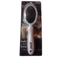 AnimAll Groom гребінець-щітка для тварин 2 в 1 (рожева)