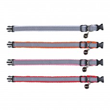 Trixie ошейник для котов светлоотражающий с колокольчиком 4-х цветов