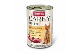 Animonda Carny Kitten Poultry Cocktail влажный корм с птицей для котят 400 г