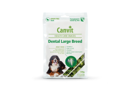 Canvit Dental Large Breed напіввологі ласощі з качкою для догляду за зубами собак 250 г